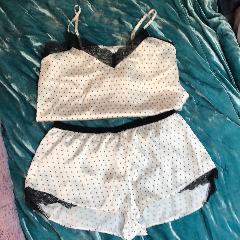 Satin pajama set